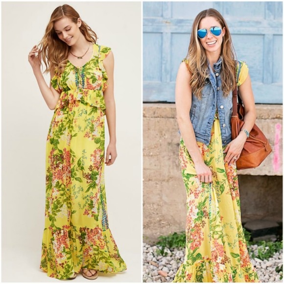 Anthropologie Dresses & Skirts - NWT🌸Anthropologie Sungrove Maxi Dress Tracy Reese